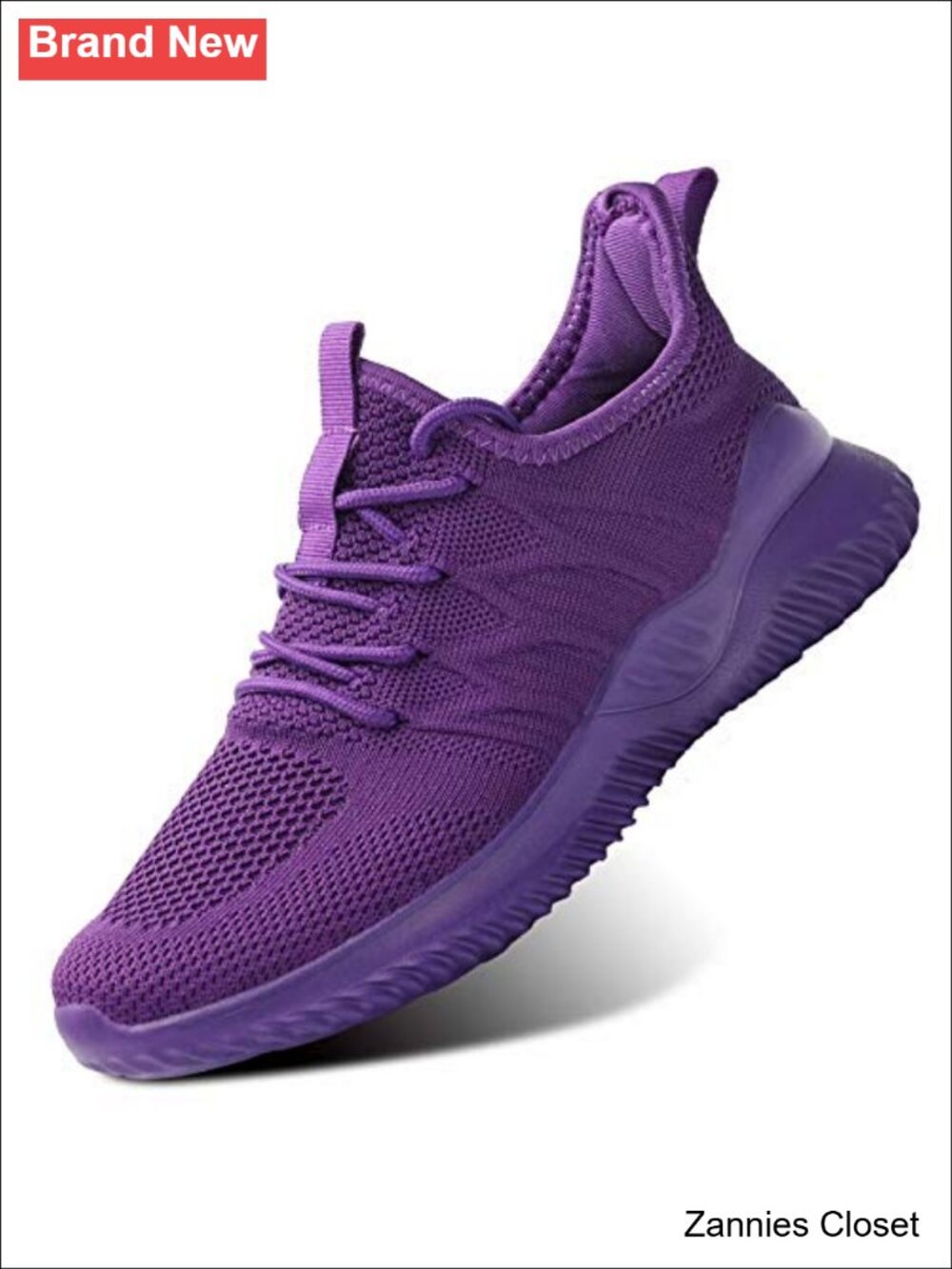 ✨ KEEZMZ Womens Walking Running Shoes Mesh Breathable Lightweight Slip On